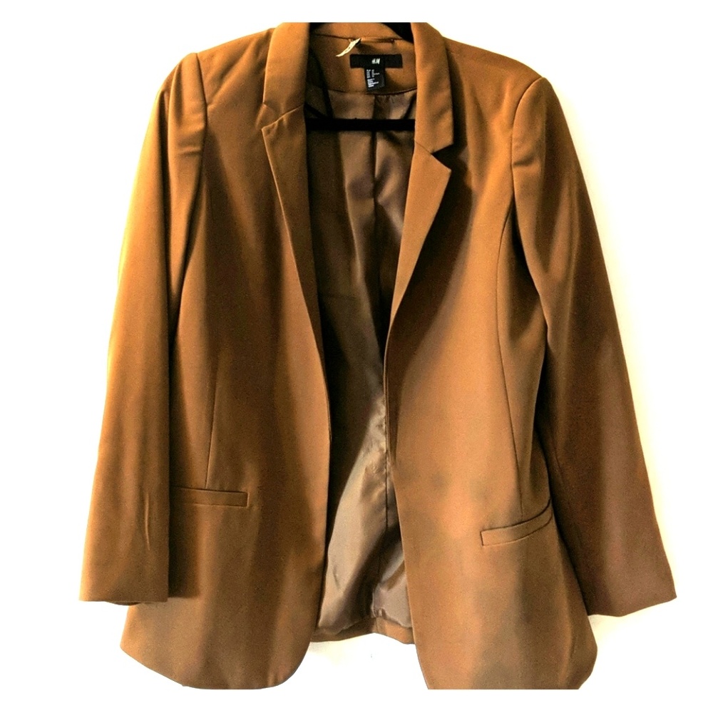 H&M Camel Casual Blazer